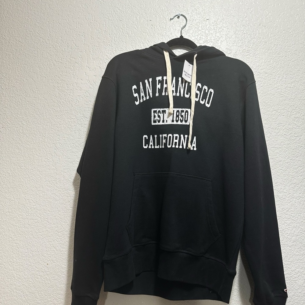 San Francisco California Women's Black Hoodie new with tags - Picture 7 of 14